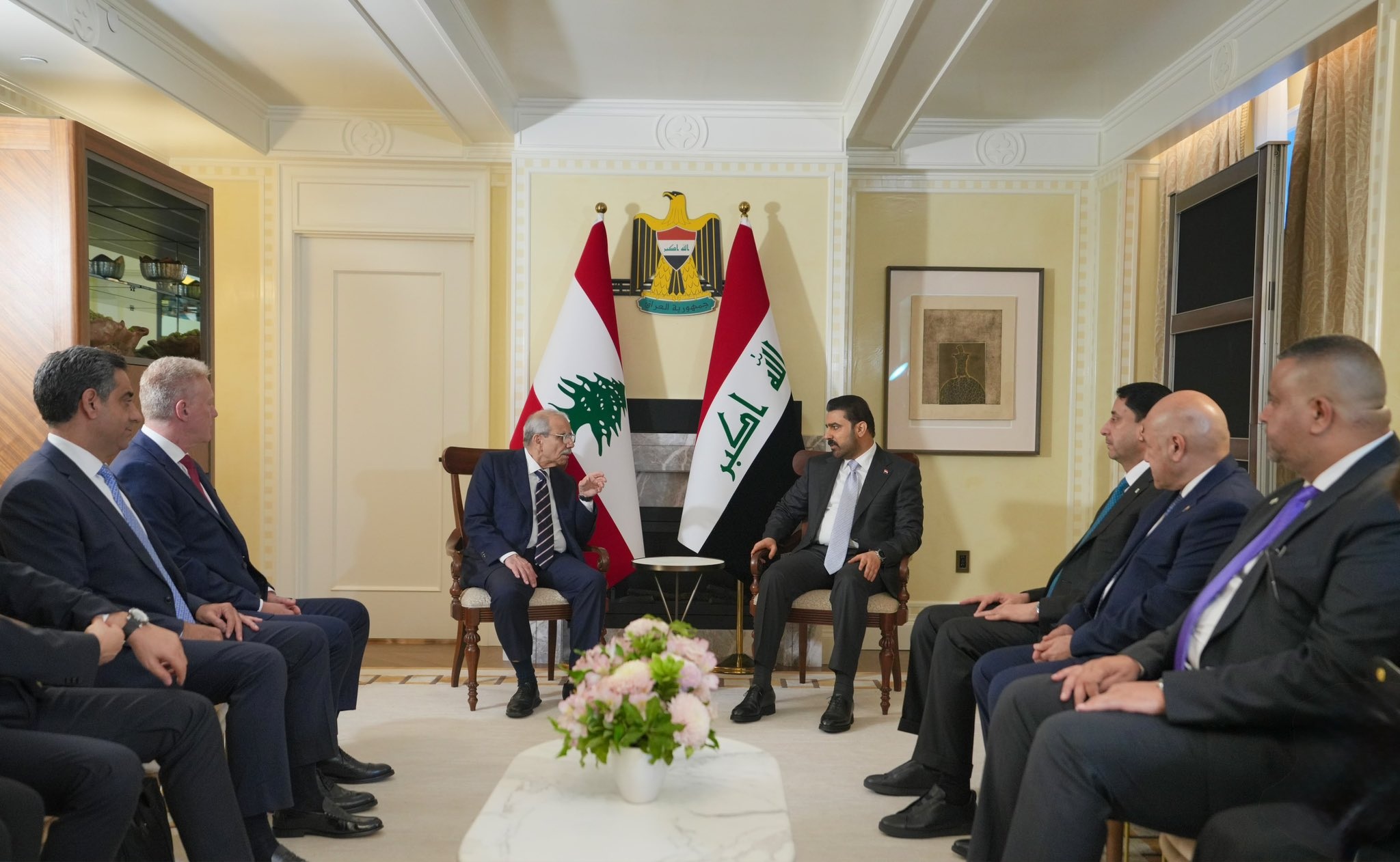 التقى اردوغان والزيدي..سلام أمام جالية نيويورك: لا دولة بجيشين ولا دولة بقرارين